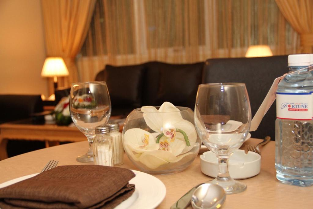 Royal Hotel Apartment Kalba Rom bilde